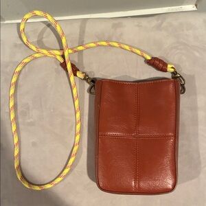 ✨Universal Thread Crossbody Bag with Yellow Strap